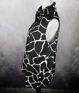 Giraffe Print Top