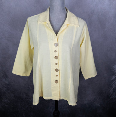 Novelty Button Blouse