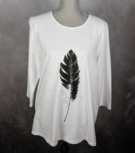 Long Sleeve Hand Painted Tee