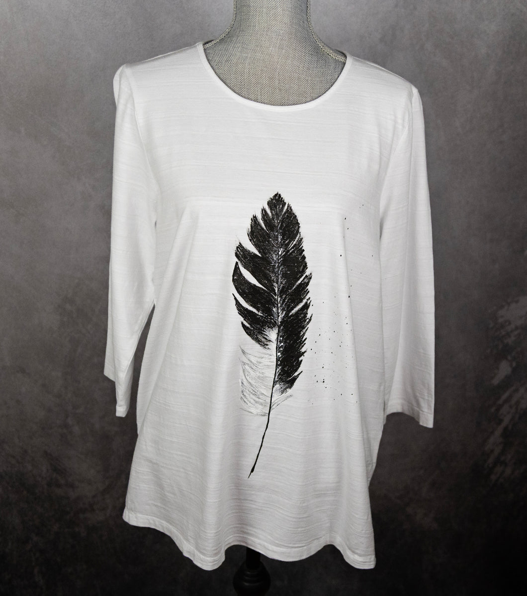 Long Sleeve Hand Painted Tee