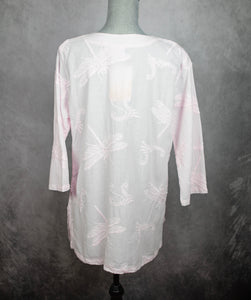 Dragonfly Embroidered Tunic