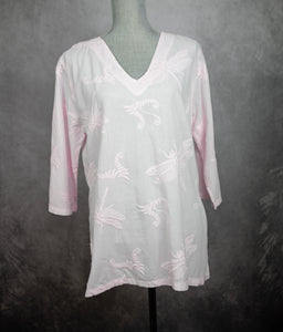Dragonfly Embroidered Tunic