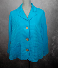 Load image into Gallery viewer, Long Sleeve Mini Waffle Jacket