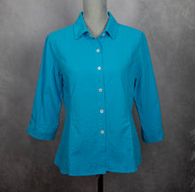 Load image into Gallery viewer, Seersucker Cotton Button Down Shirt