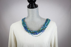Traditional Ribbon Scarf - Necklace