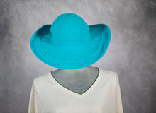 Load image into Gallery viewer, Crochet Cotton Wide Brim Hat
