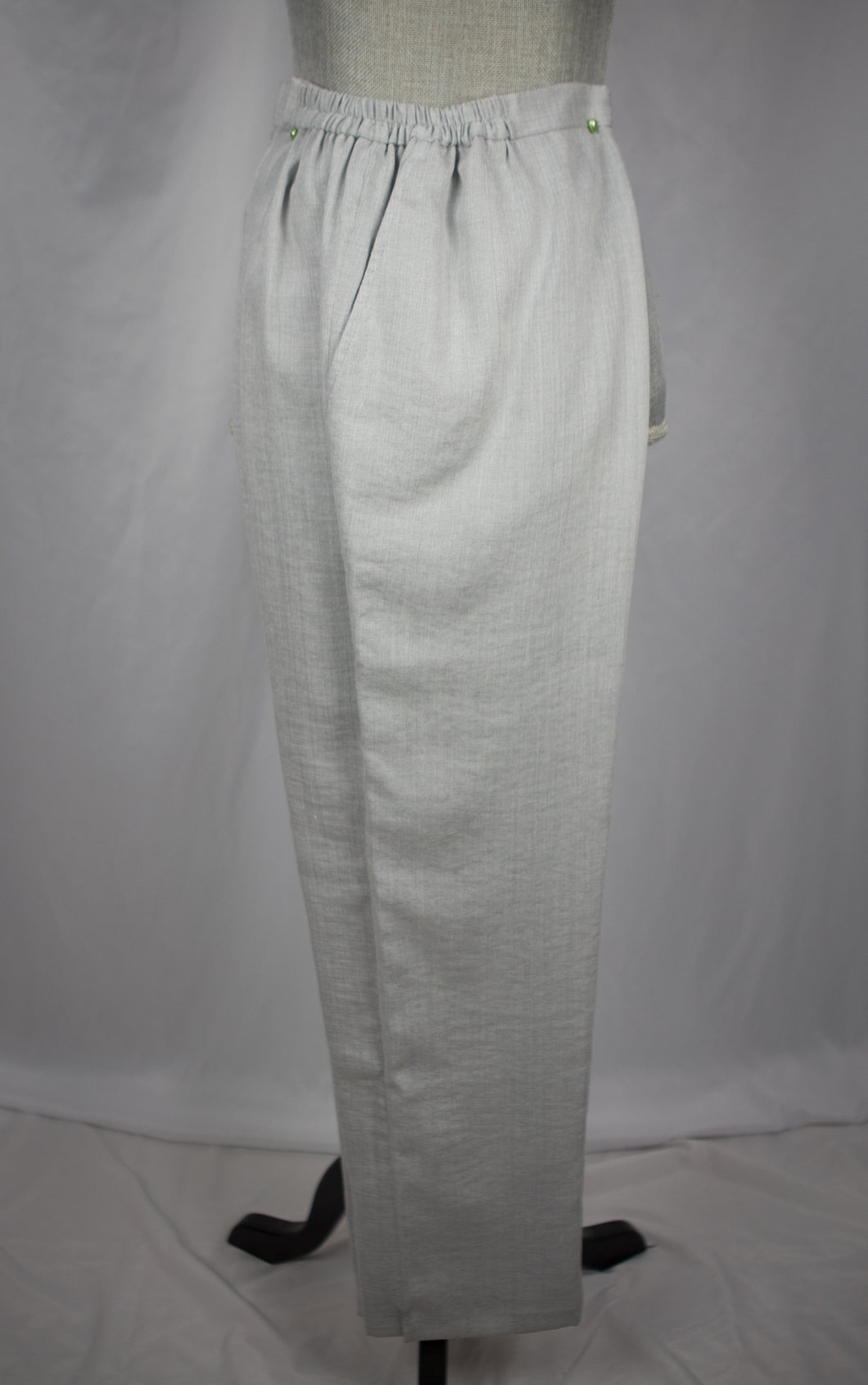 Wrinkle Resistent Linen Tapered Leg Pant